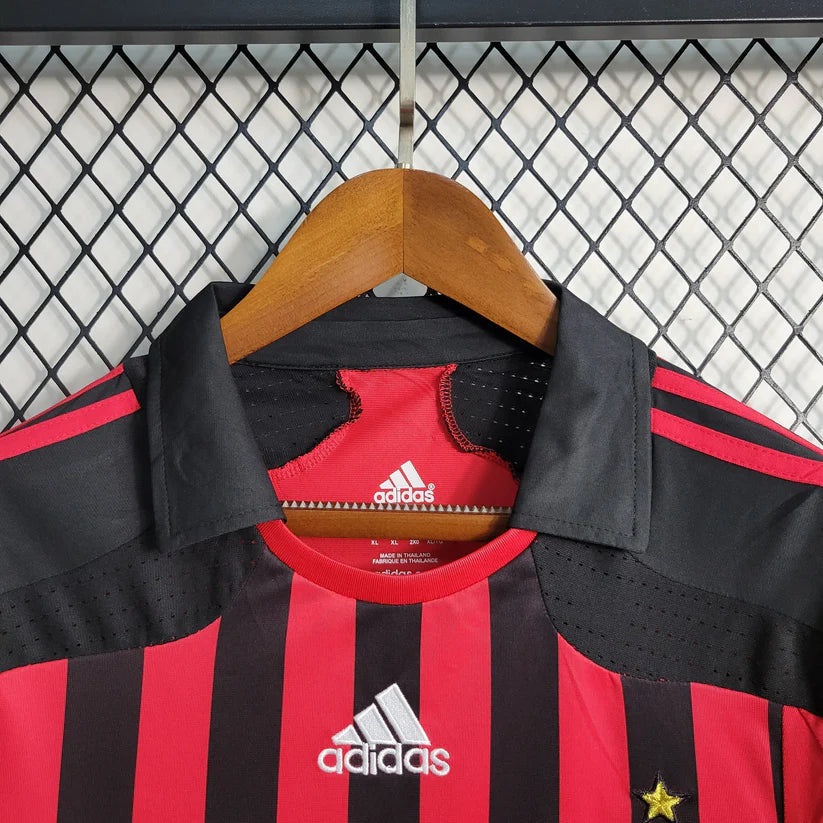 AC Milan maillot retro 2007/2008 Manches Longues