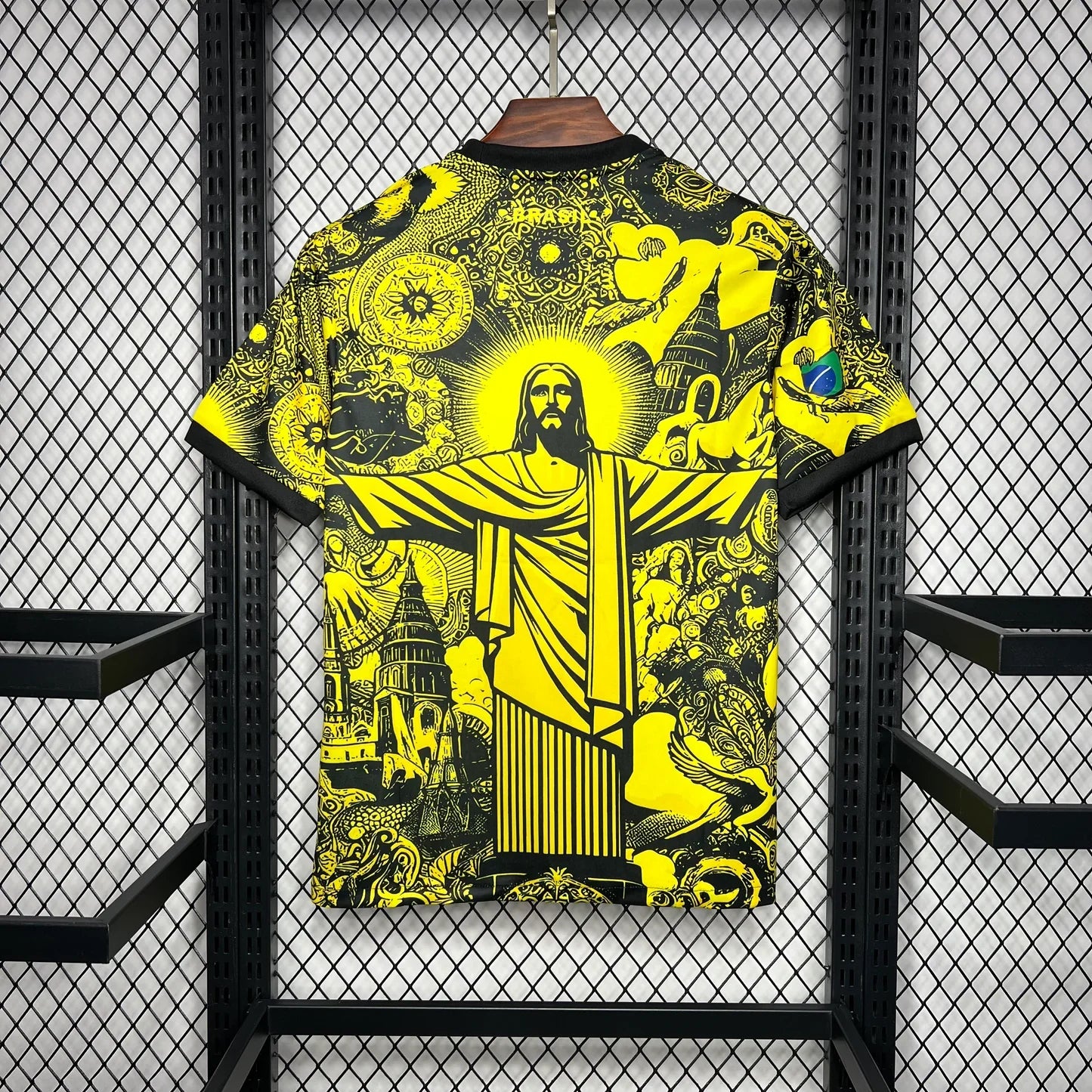 '-Brésil maillot Concept 2024 Jaune