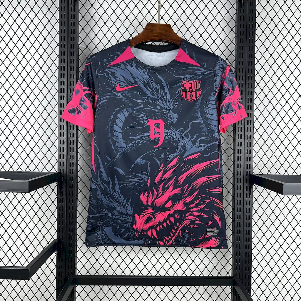 Maillot 25/26 Édition Spéciale Barcelone Dragon Rouge