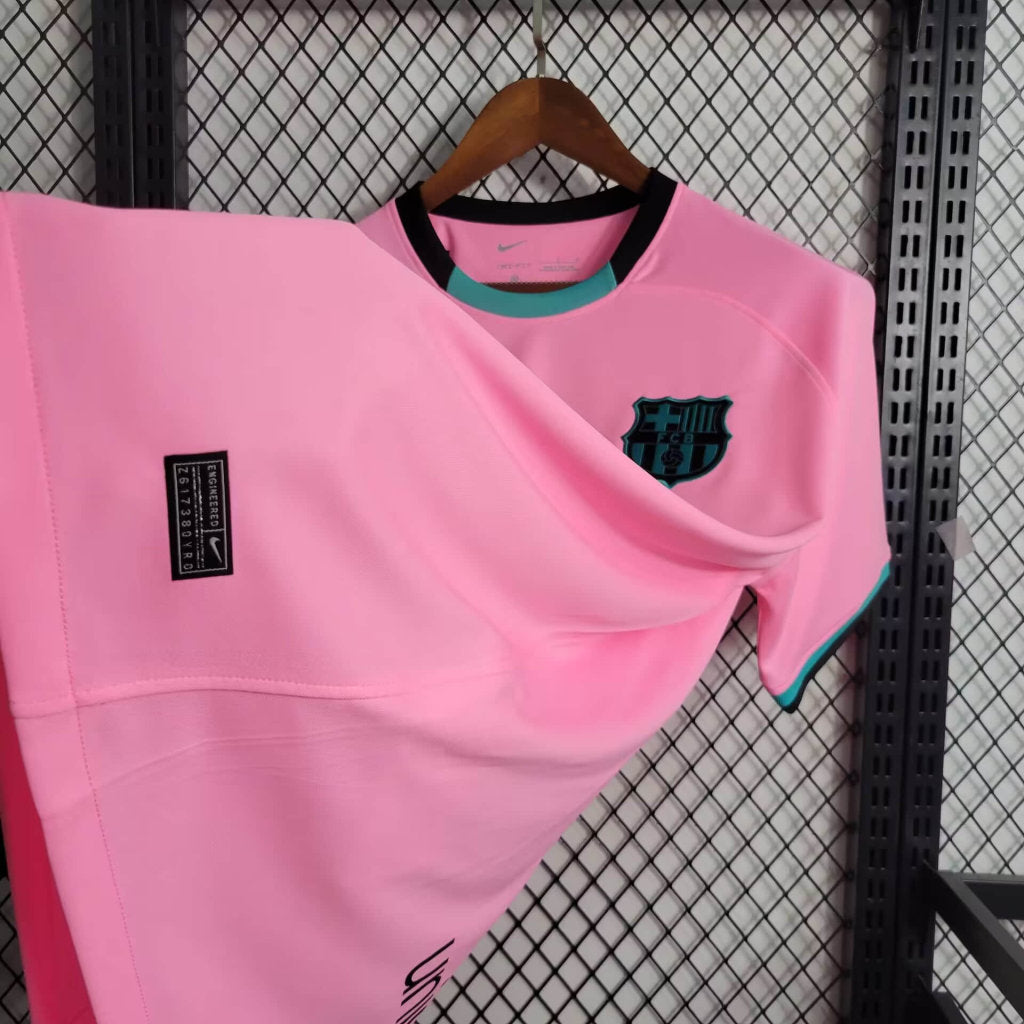 FC Barcelone maillot retro 2020/2021 Rose