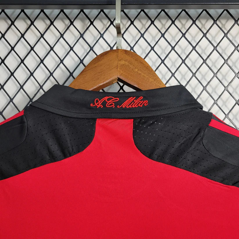 AC Milan maillot retro 2007/2008 Manches Longues