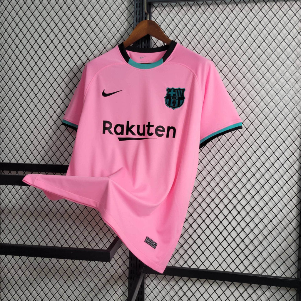 FC Barcelone maillot retro 2020/2021 Rose
