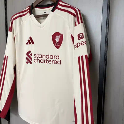 Maillot Liverpool extérieur manches longues 25/26