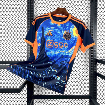 Levné Mužský Fotbalový Dres AJAX x Van Gogh 2023-24 - Speciální