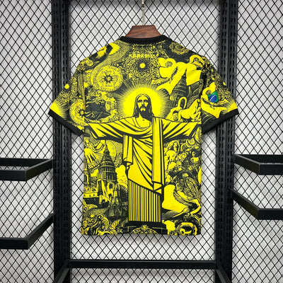 Brésil maillot Concept 2024 Jaune