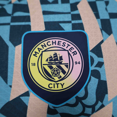 24-25 Manchester City Blue Retro Style Special Edition Shirt