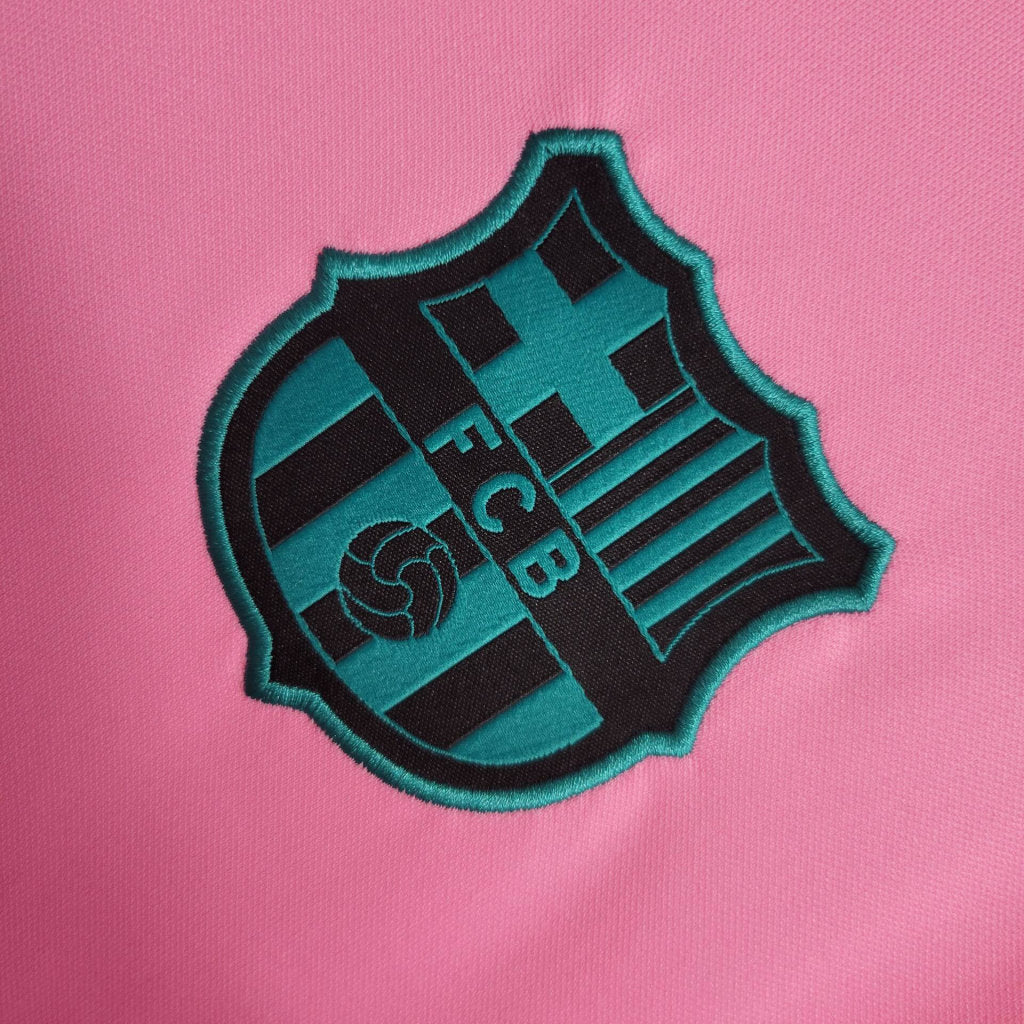 FC Barcelone maillot retro 2020/2021 Rose