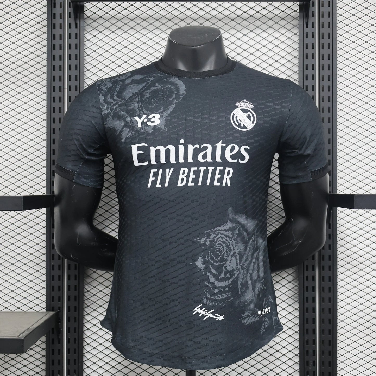 Real Madrid maillot concept Fourth Y-3 Noir