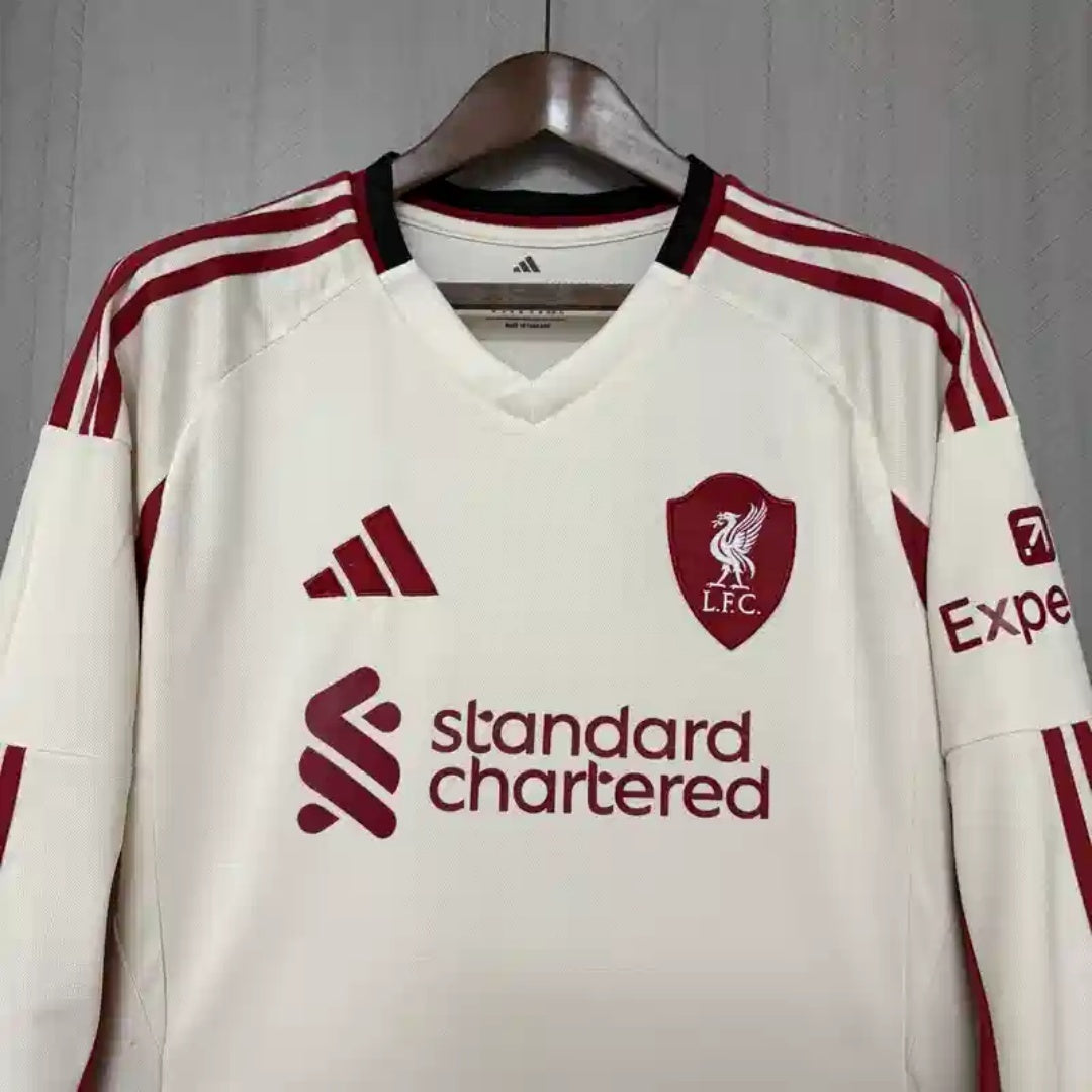 Maillot Liverpool extérieur manches longues 25/26