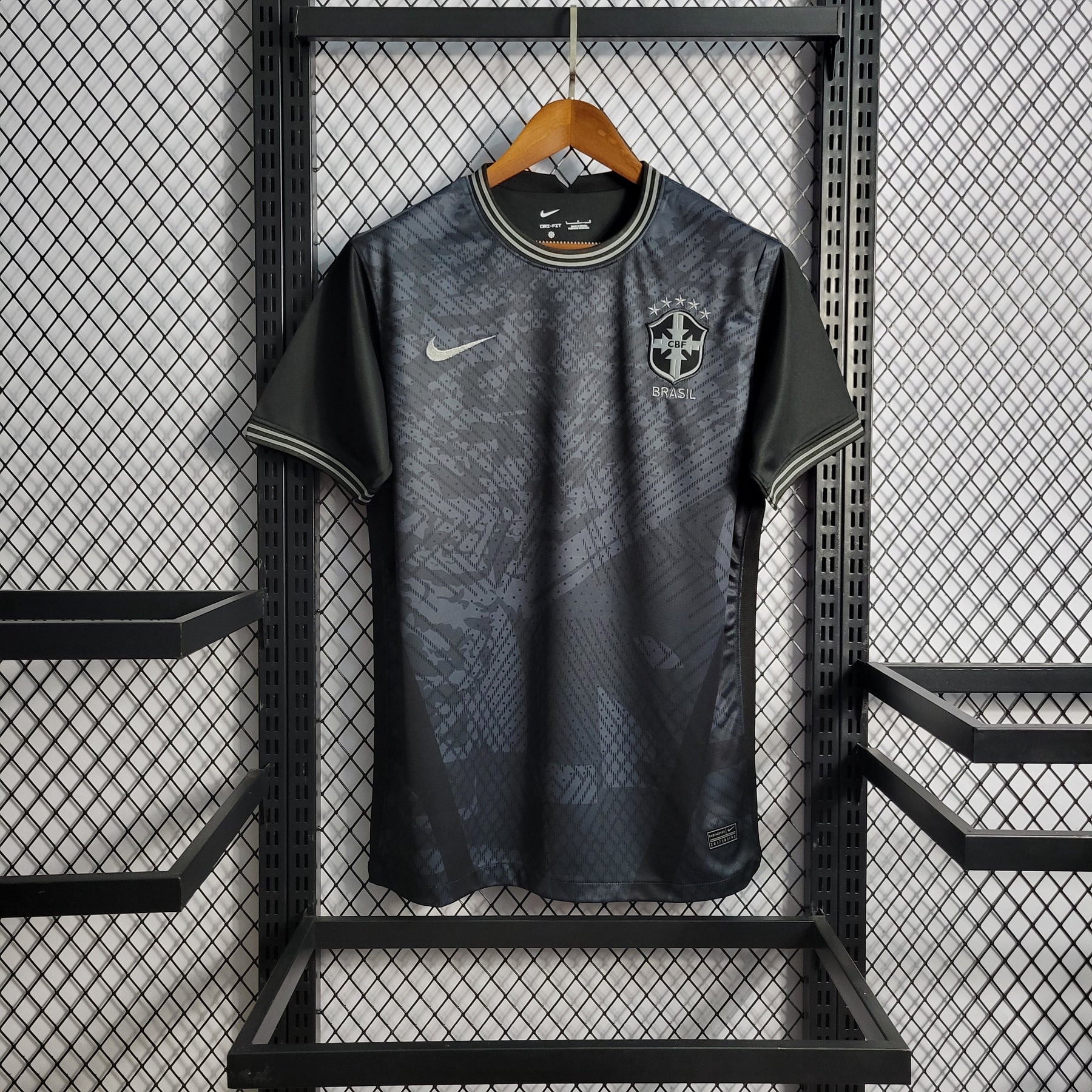 Maillot De Foot Brésil Nike - Noir - Taille S - Neuf Avec étiquettes