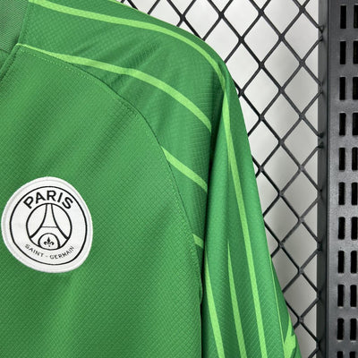 Maillot Paris Saint-Germain manches longues vert 25/26