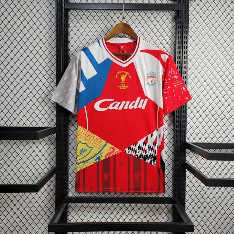 Liverpool maillot retro édition commémorative 2005